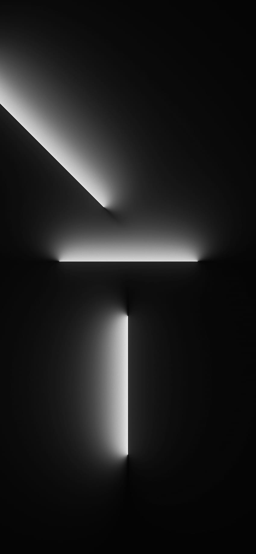 Wallpaper iPhone 13 tema Hitam Putih