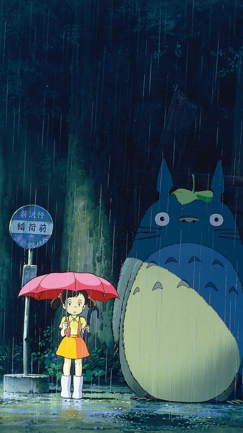 Wallpaper iPhone XR tema Ghibli