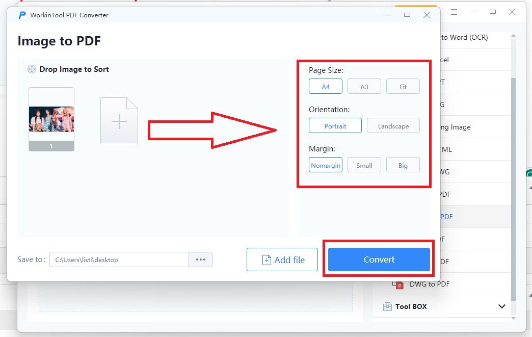 cara ubah gambar ke pdf 2