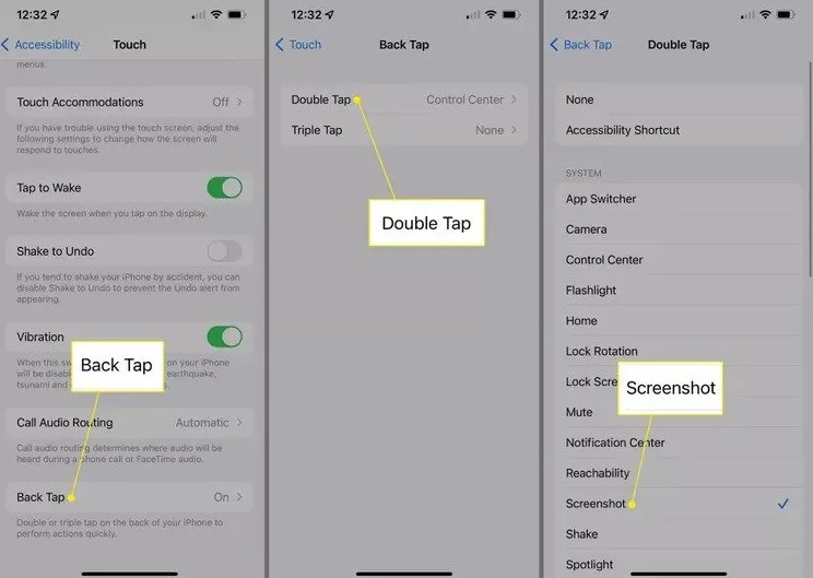 Cara Screenshot iPhone 11 Pakai Back Tap