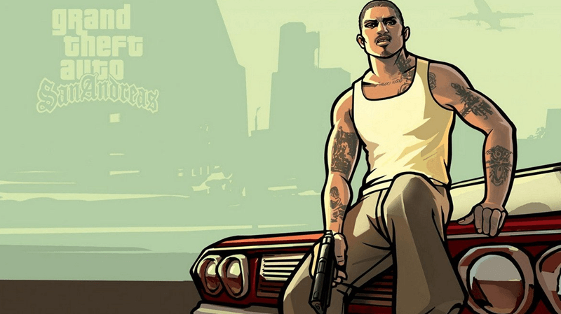 Grand Theft Auto San Andreas PS2