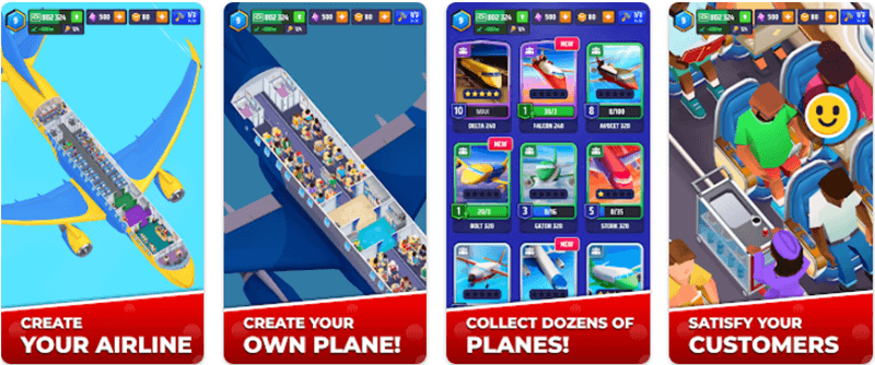 Idle Airplane Inc. Tycoon