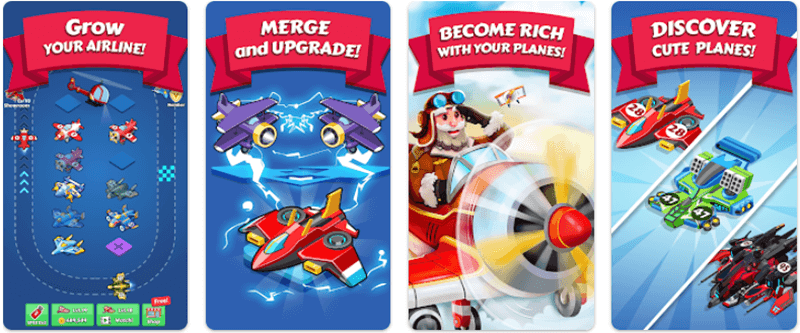Merge Planes Idle Plane Game