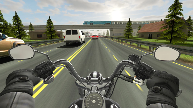Traffic Rider - game motor