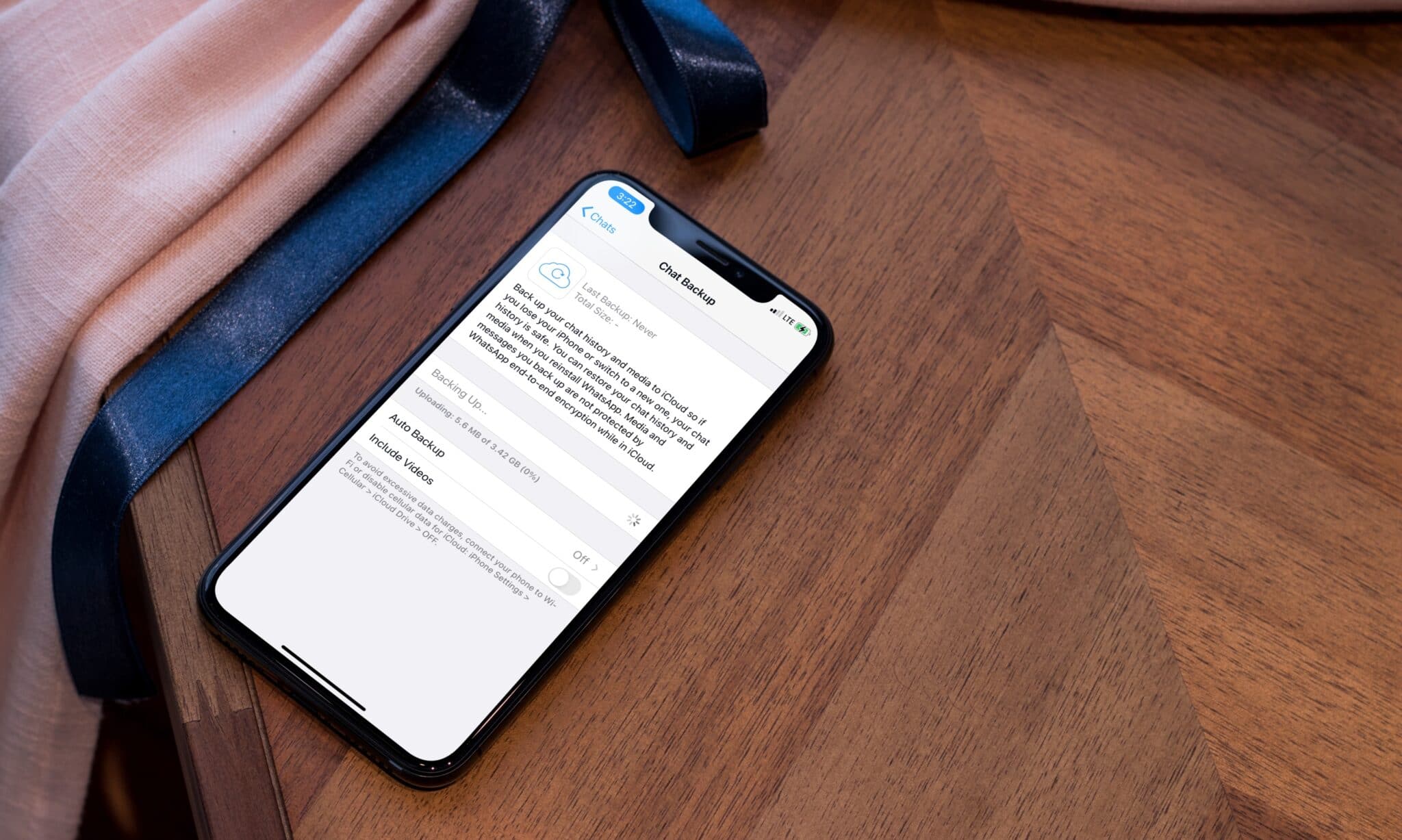 backup whatsapp di iphone