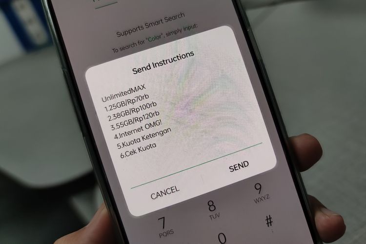 cara cek kuota smartfren