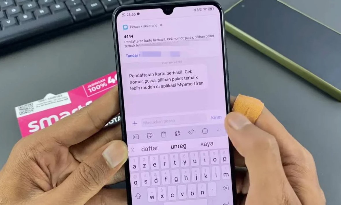 cara registrasi kartu smartfren