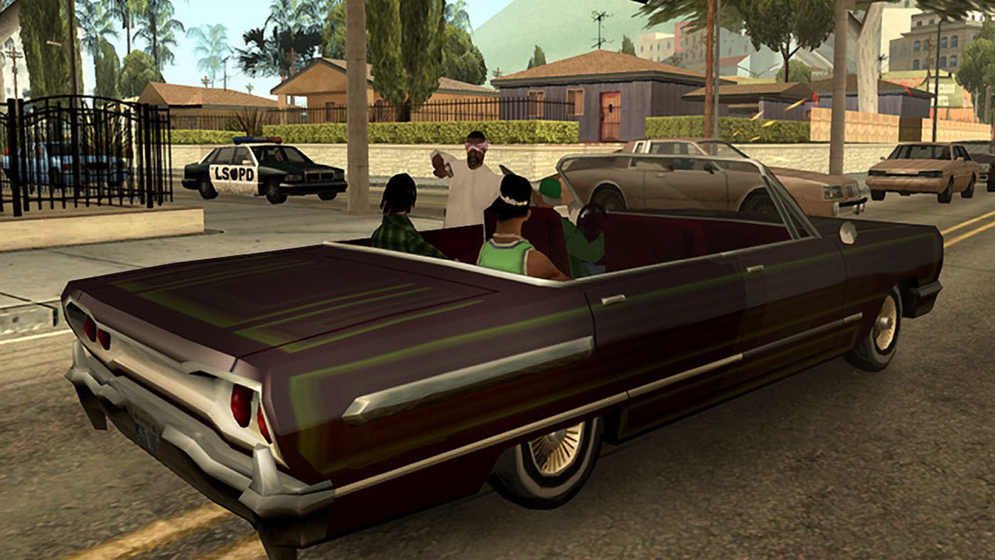 game gta san andreas ps3 Polygon