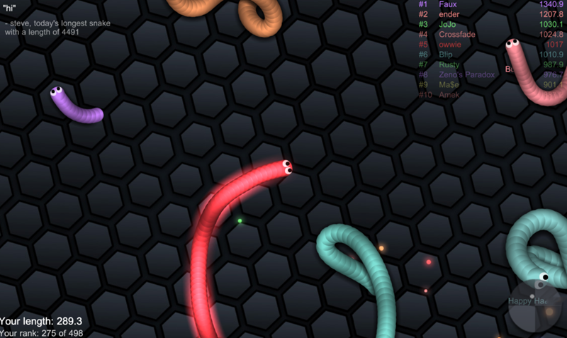 slither.io - game cacing android