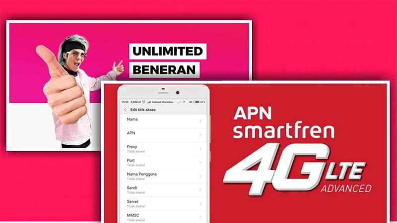 APN Smartfren 4G Default