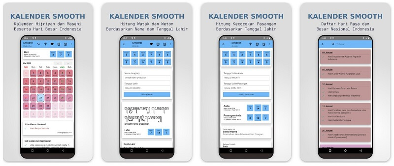 Aplikasi hitung weton kalender jawa dan weton asli