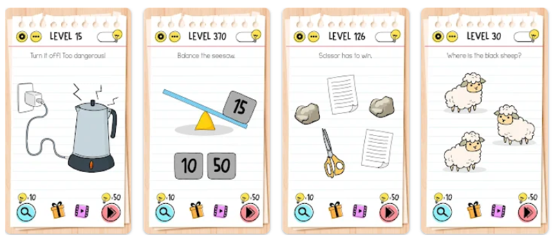 Brain Test Tricky Puzzles - game asah otak