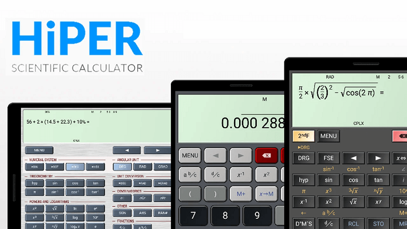 HiPER Scientific Calculator - Aplikasi Kalkulator