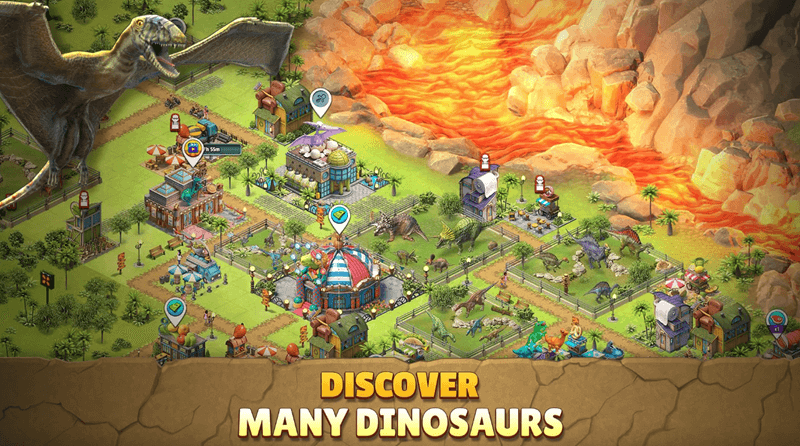 Jurassic Dinosaur Dino Game