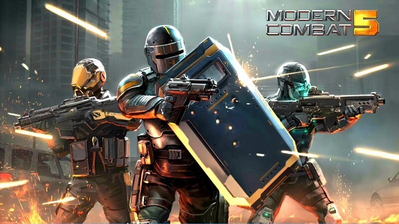 Modern Combat 5 mobile game FPS