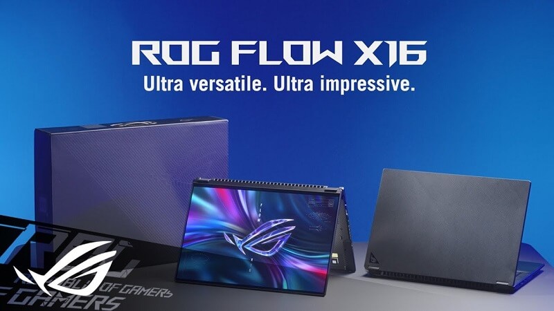 ROG Flow X16 (2023) laptop gaming terbaik