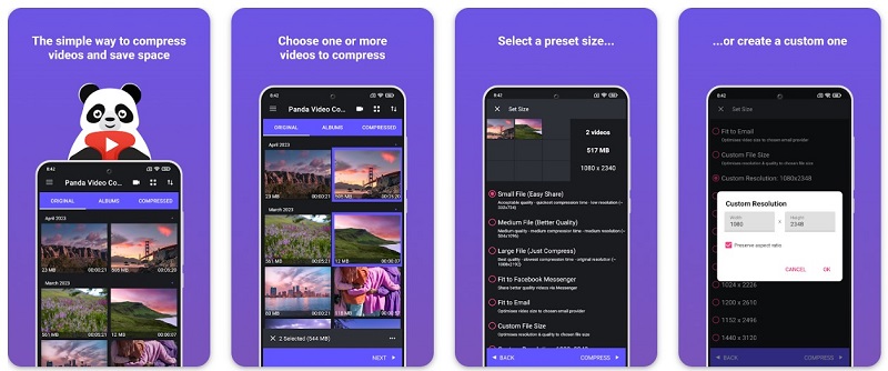 Video Compressor Panda Resizer