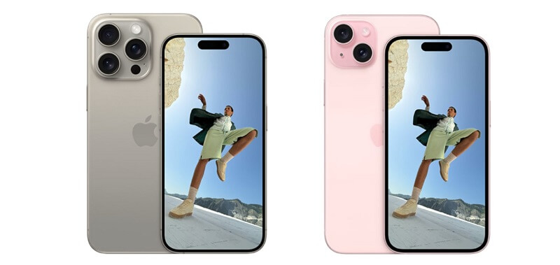 iPhone 15 Pro vs iPhone 15 Kamera