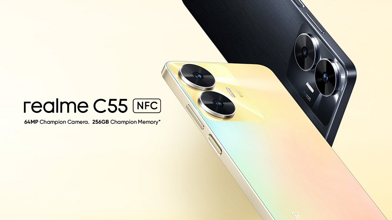 Desain Realme C55