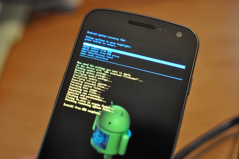 Factory Reset - Cara membuka pola hp yang lupa