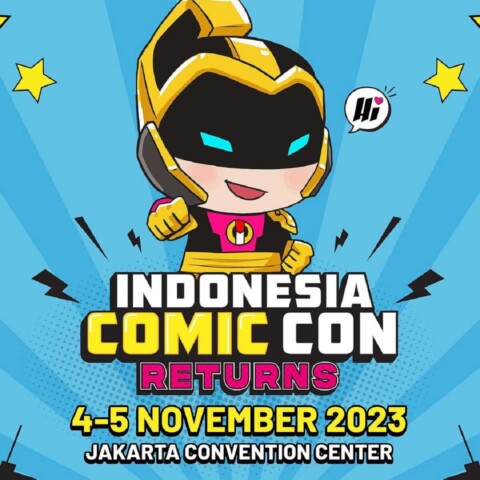 Indonesia Comic Con x DG Con 2023 kolaborasi