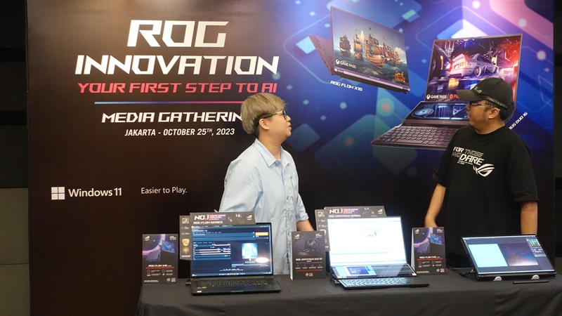 Laptop ROG untuk Optimalisasi AI