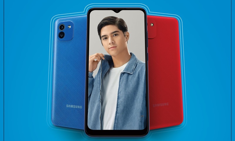 Layar Samsung A03