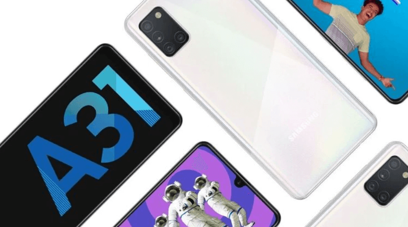 Layar Samsung A31