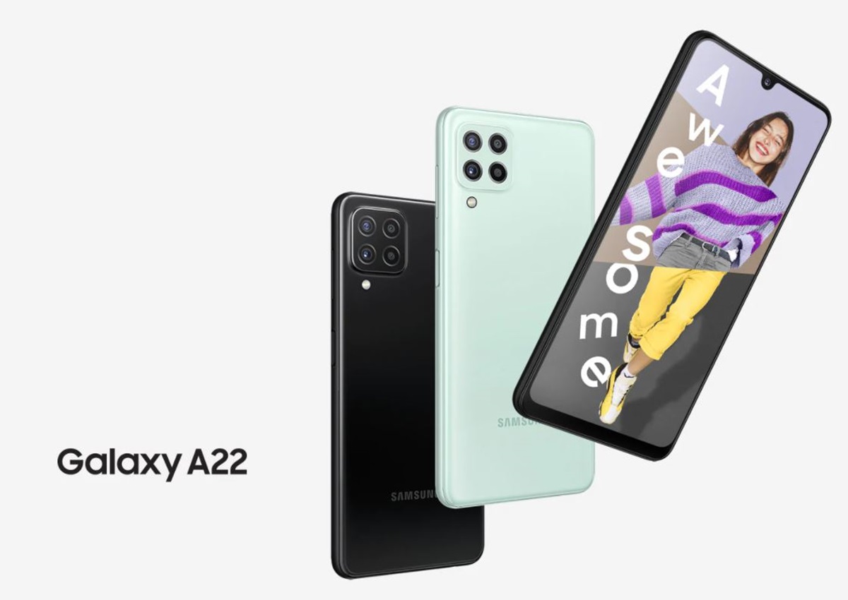Samsung A22 harga dan spesifikasi