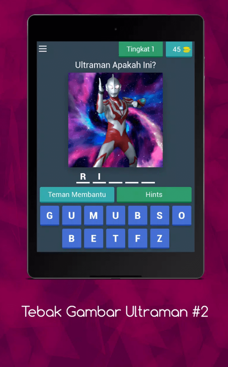 Tebak Gambar Ultraman V.2