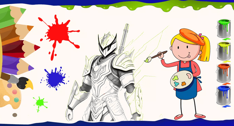 Ultraman Zero - Coloring Book