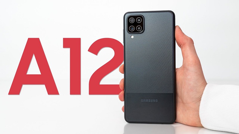 User Interface - Samsung A12