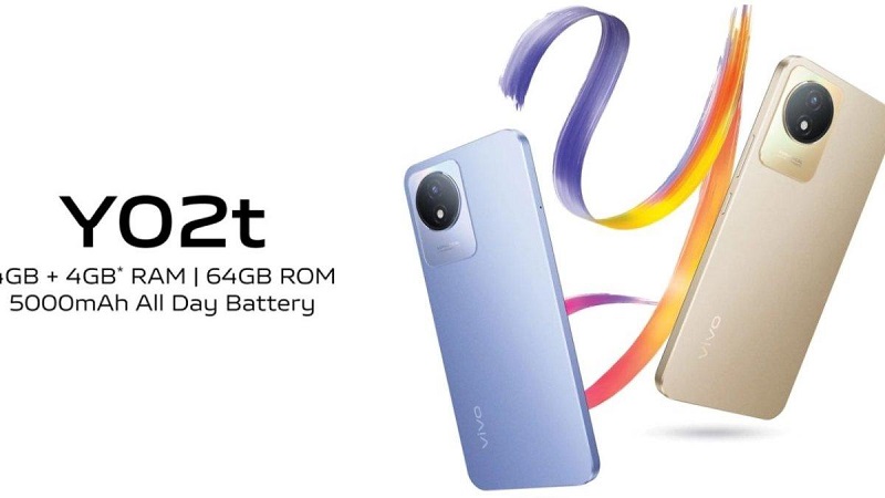 vivo Y02t - HP RAM 4GB