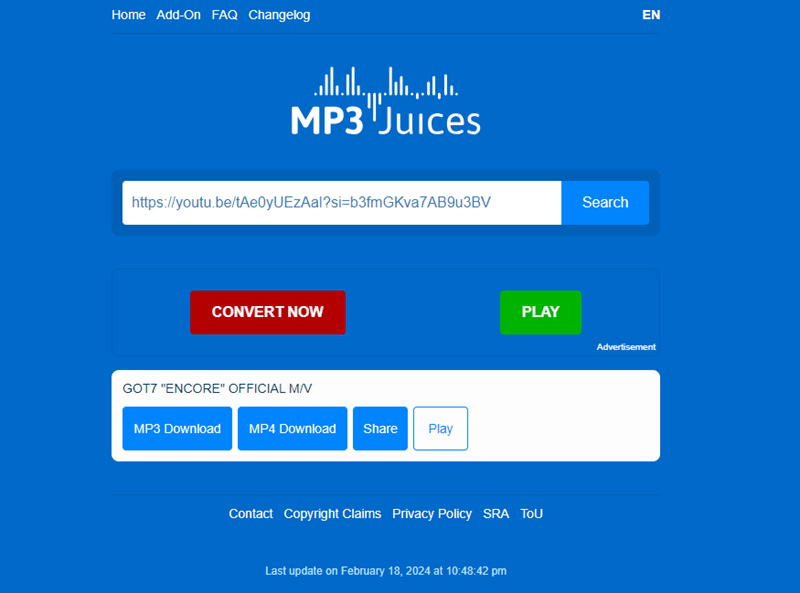 Download MP3 Tanpa Aplikasi MP3Juice Downloader 3