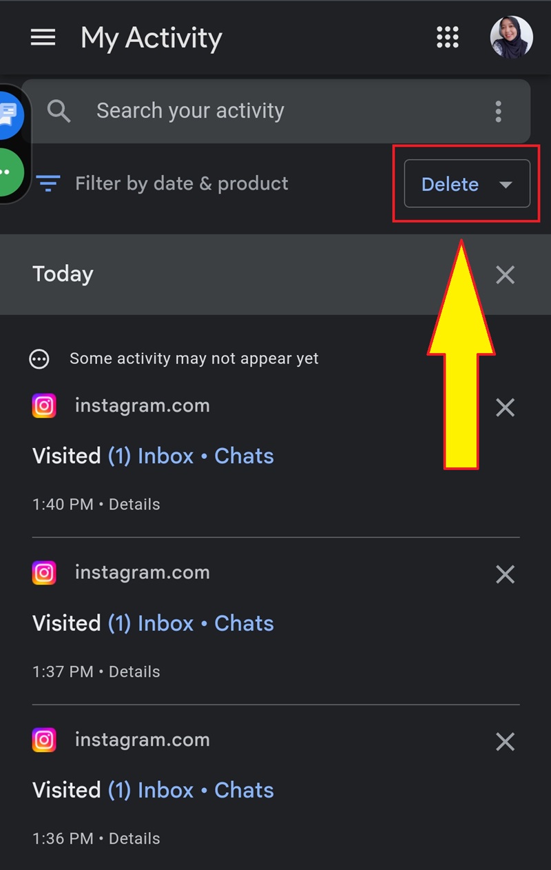 Cara Menggunakan My Activity Google 8