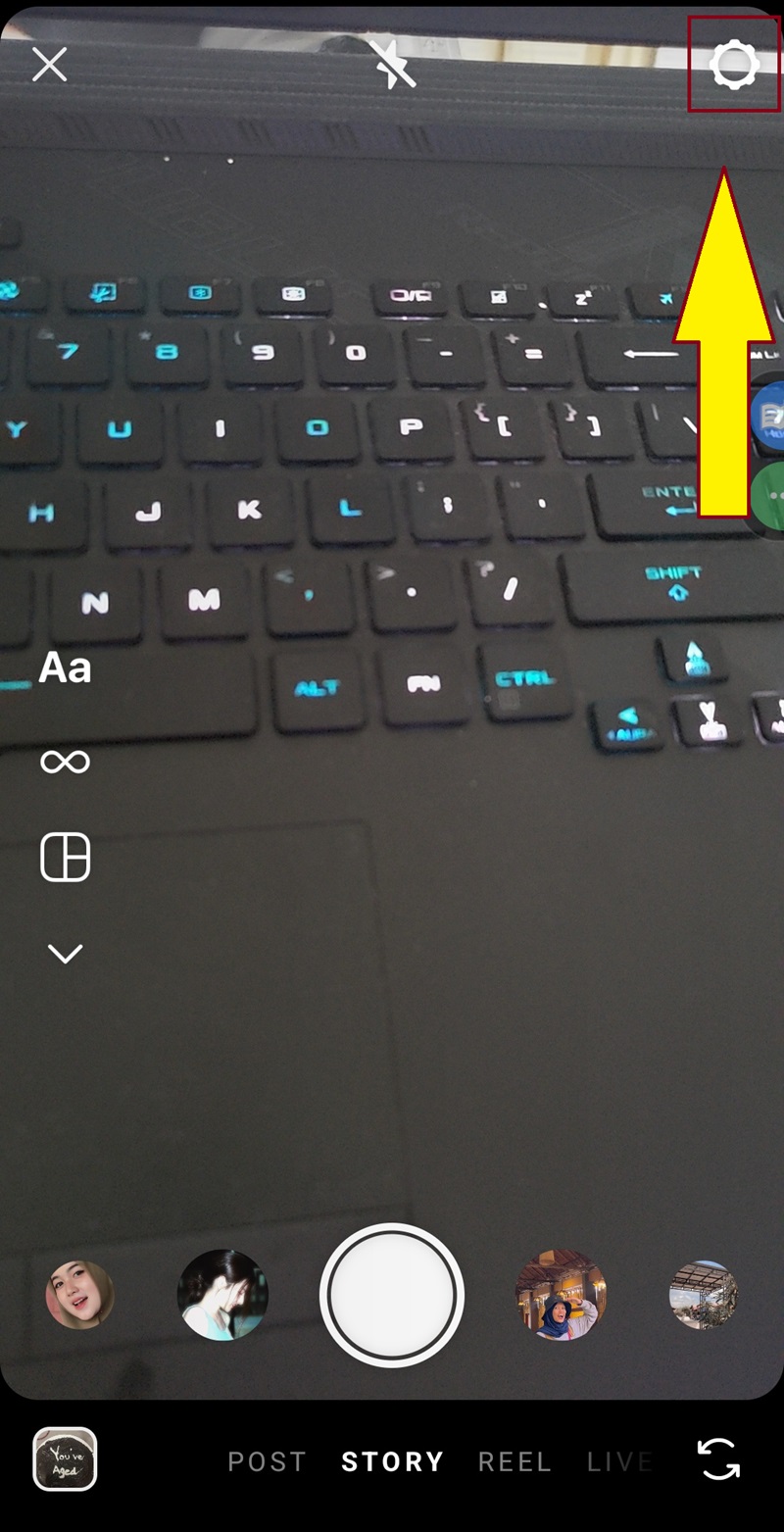 Cara Setting Kamera Instagram 1