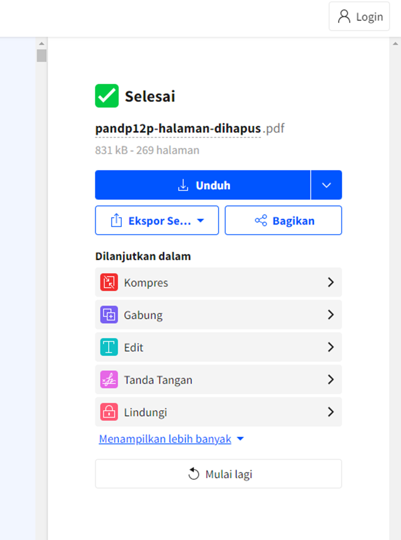 Hapus Halaman PDF Pakai Smallpdf Online 5