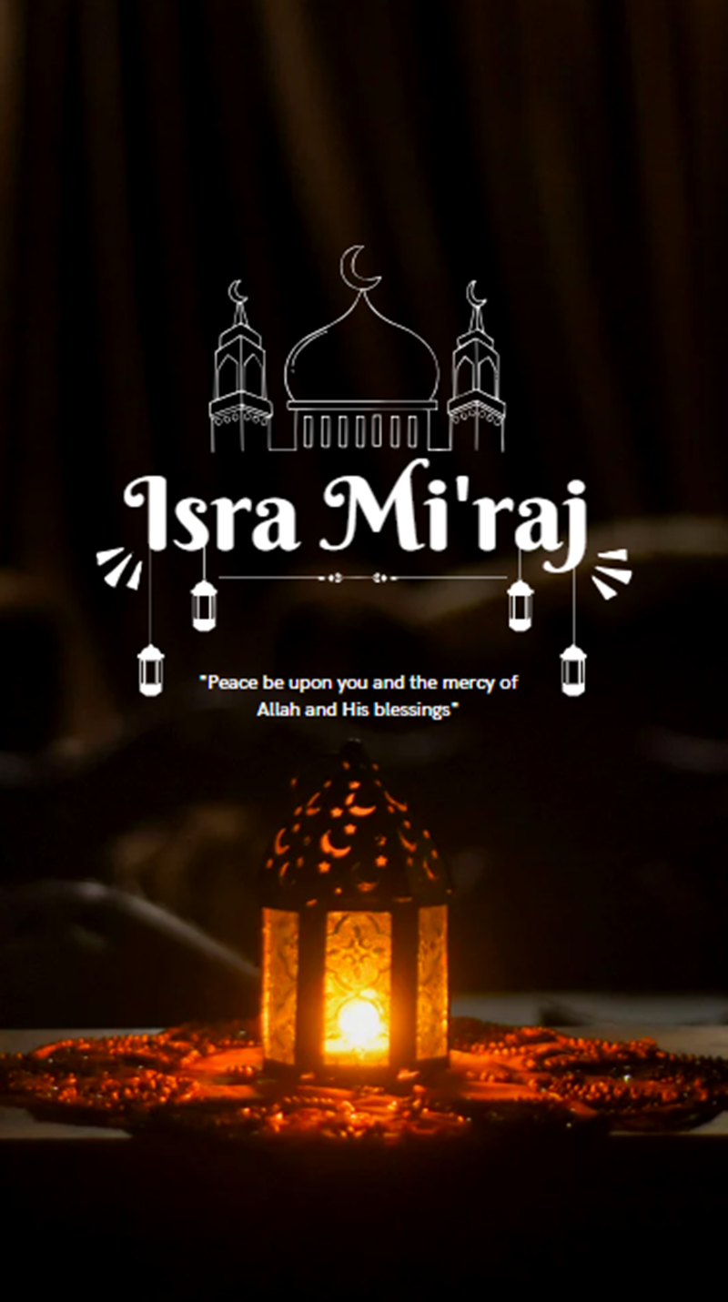 Isra Mi'raj Greeting Instagram Story