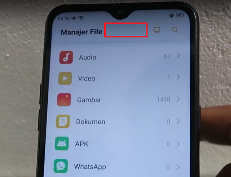 Akses Melalui File Manager 2