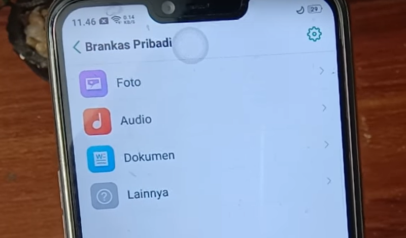 Buka Brankas Pribadi HP OPPO Lewat Settings 5