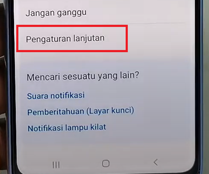 Cara Menampilkan Presentase Baterai HP Samsung 3