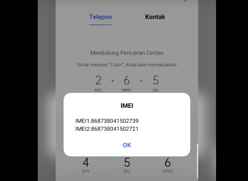 Cara Mengecek IMEI Realme Lewat Telepon 2