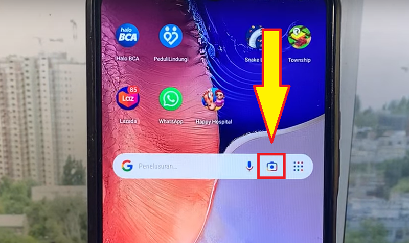 cara scan kode qr hp vivo - google lens 3