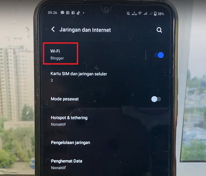 cara scan kode qr hp vivo - wifi 3