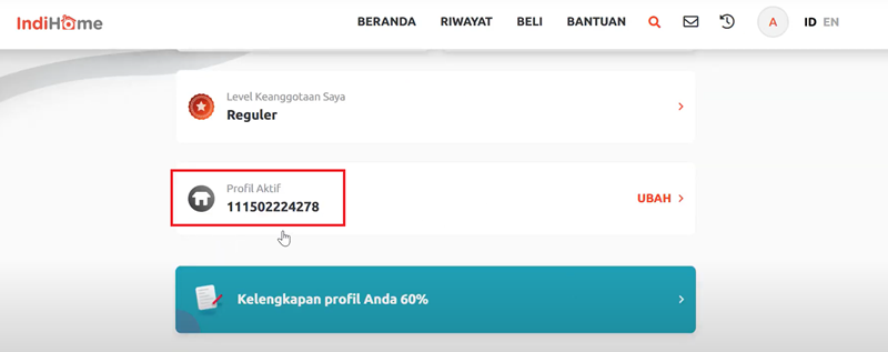 myindihome cara mengetahui nomor internet indihome 2