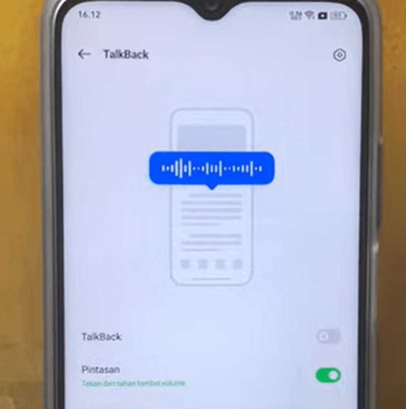 Cara Menonaktifkan Talkback OPPO 8