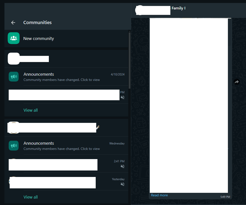 Communities - fitur whatsapp web
