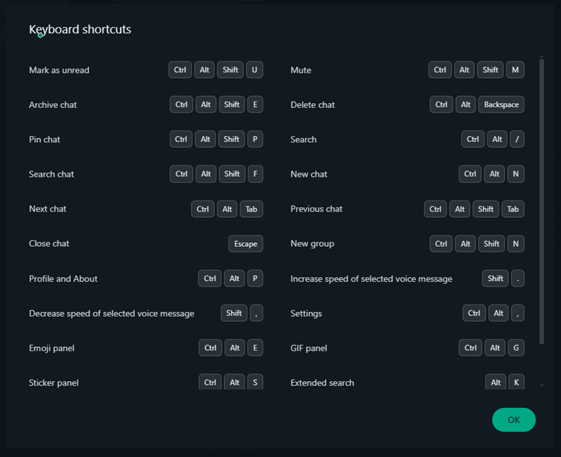 Keyboard Shortcut