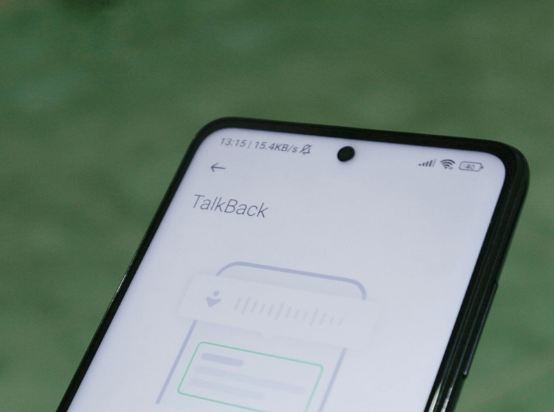 apa itu fitur talkback