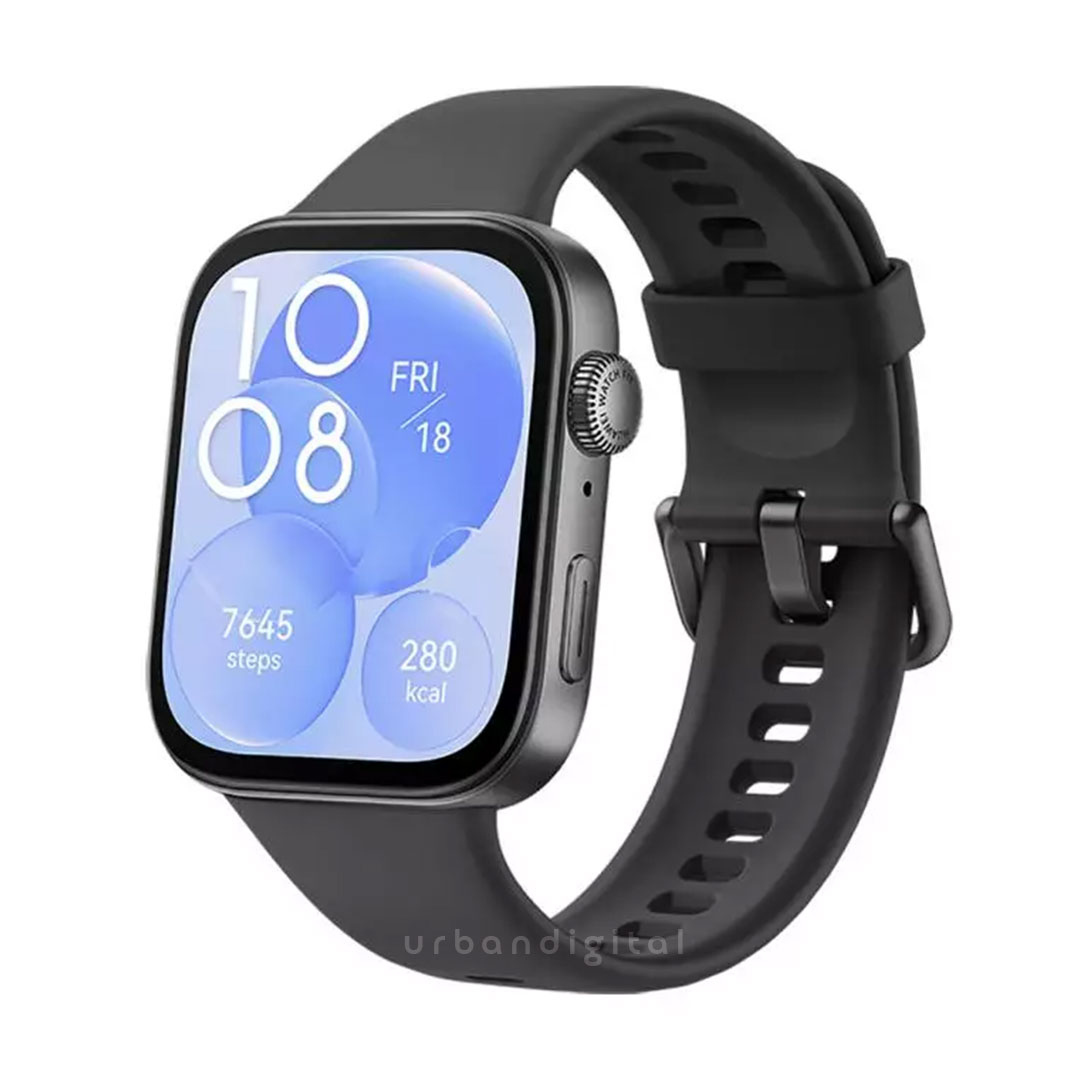 Huawei Watch Fit 3 warna hitam